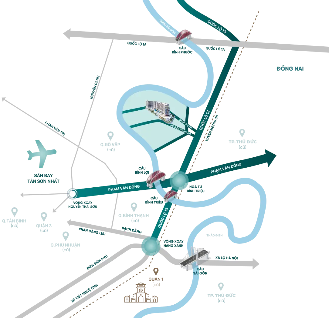 Vị trí Diamond Sky