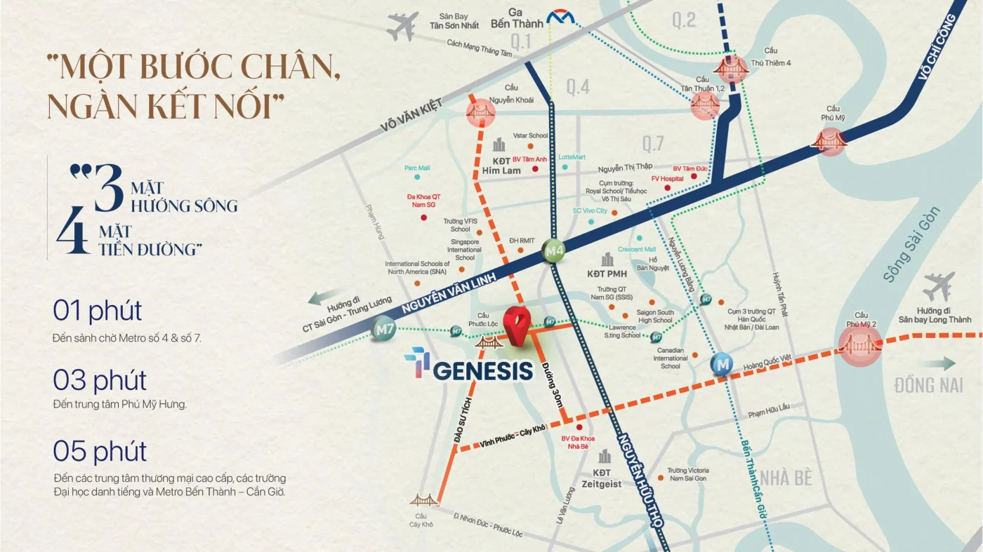 Vị trí dự án TT Genesis